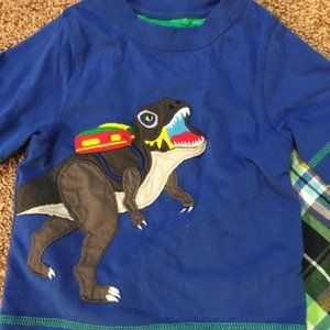 Adventure Wear Dinosaur short sleeve shirt by Class Club 2T